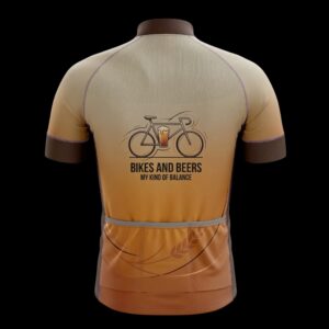Bikes And Beers My King Of Balance Cycling Jersey, Cycling Bicycle Shirt 1