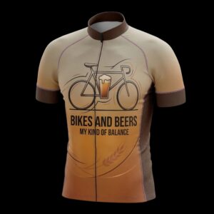 Bikes And Beers My King Of Balance Cycling Jersey, Cycling Bicycle Shirt 2