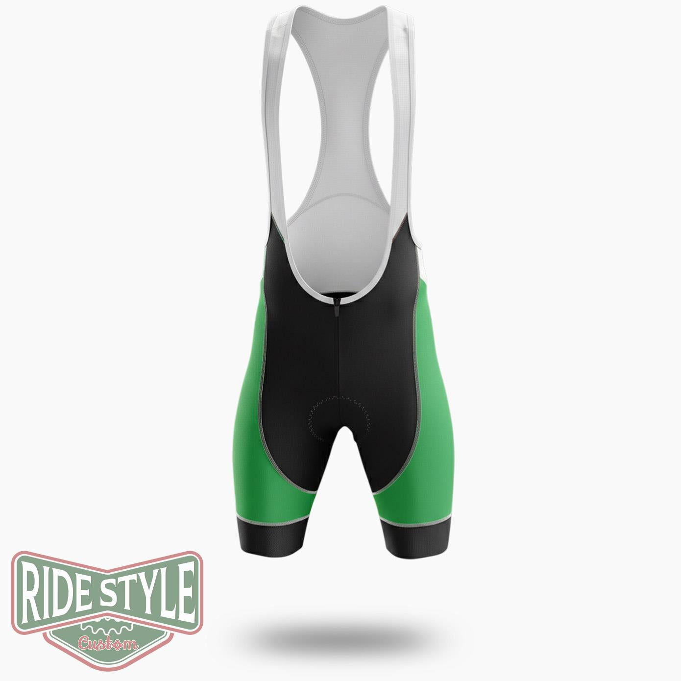 Brazil Summer Cycling Jersey Outfit - Bib Shorts-White