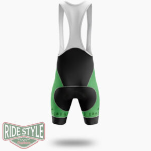 Brew & Clover Cycling Club St Patrick's Day Cycling Jersey Outfit - Bib Shorts-White