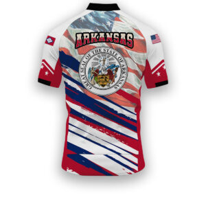 California States Cycling Jersey, USA Flag Men Women Jersey Full Kit - Short Sleeve Cycling Jersey-White