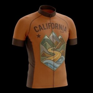California Team Cycling Jersey, Cycling Bicycle Shirt, Bib Short 2