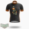 Camo Daffy Duck Squat Cycling Jersey Kit - Short Sleeve Cycling Jersey-White