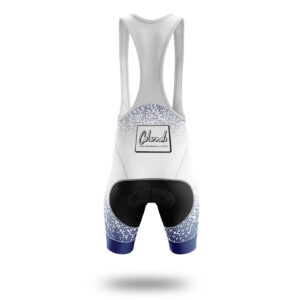 Colorado Cycling Short Sleeve Jersey, Colorado State Map Cycling Jersey Bib Short - Bib Shorts-White
