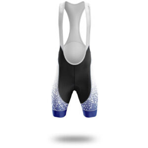 Connecticut Cycling Short Jersey, Connecticut Map Cycling Jersey Short Sleeve and Bib Short - Bib Shorts-White