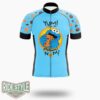 Cookie Monster Yum Mnm Cycling Jersey Kit, Bicycle Clothing - Short Sleeve Cycling Jersey-White