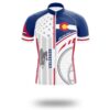 Custom Colorado State Flag Cycling Kit, Cycling Personalized Name Jersey