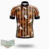 Cute Spooky Halloween Ride Cycling Jersey Kit - Short Sleeve Cycling Jersey-White