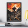 Cycling Poster - Road Bike Beauty and Gift For Cyclist Framed Poster