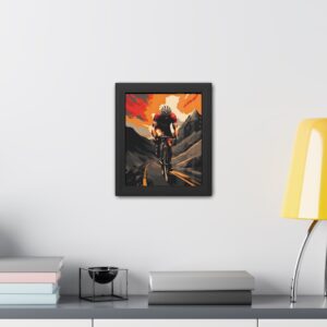 Cycling Poster - Road Bike Beauty and Gift For Cyclist Framed Poster