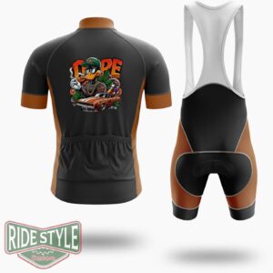 Daffy Duck Dope Cycling Jersey Kit - Short Sleeve Cycling Jersey Kit-White