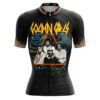 Def Leppard The Golden Girls Women's Cycling Jersey - Short Sleeve Cycling Jersey-Black