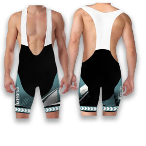 Delaware States Cycling Jersey, Maps Haftone Vintage Pattern Men Women Jersey Full Kit - Bib Shorts-White