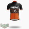 Did It Strava Or It Didn't Happen Cycling Jersey Kit - Short Sleeve Cycling Jersey-White