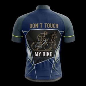 Don't Touch My Bike Funny Cycling Jersey, Cycling Bicycle Shirt 3