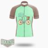 Donut Have A Sweet Adventure Cycling Jersey Kit, Bicycle Clothing Summer New - Short Sleeve Cycling Jersey-White