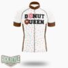 Donut Queen Cycling Jersey Kit, Bicycle Clothing Summer New - Short Sleeve Cycling Jersey-White