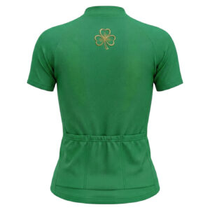 Elf Costume Irish Women's Short Sleeve Cycling Jersey - Womens Short Sleeve Jersey-Green