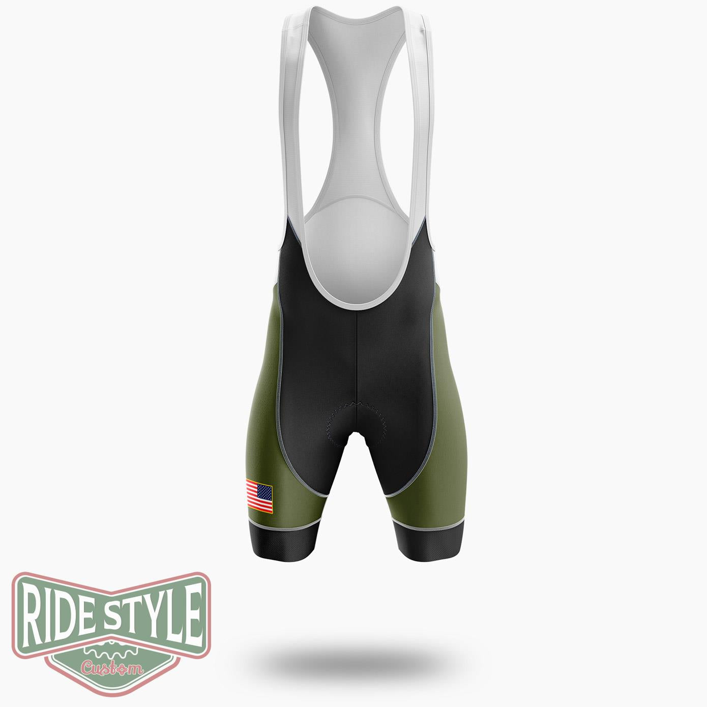 Female Veterans Shirt, Veteran Day Gift Shirt, Gift For Veteran Mom Shirt - Bib Shorts-White