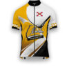 Florida States Cycling Jersey, Maps Haftone Vintage Pattern Men Women Jersey Full Kit - Short Sleeve Cycling Jersey-White