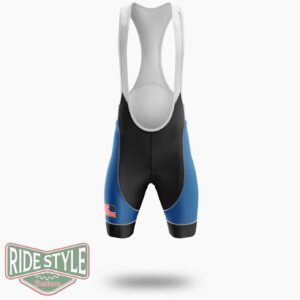 Freedom Is Priceless But Not Free Cycling Jersey - Bib Shorts-White