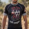 Funny Cow Ride Fast Roll Vegan Cycling Jersey, Cycling Bicycle Shirt 1