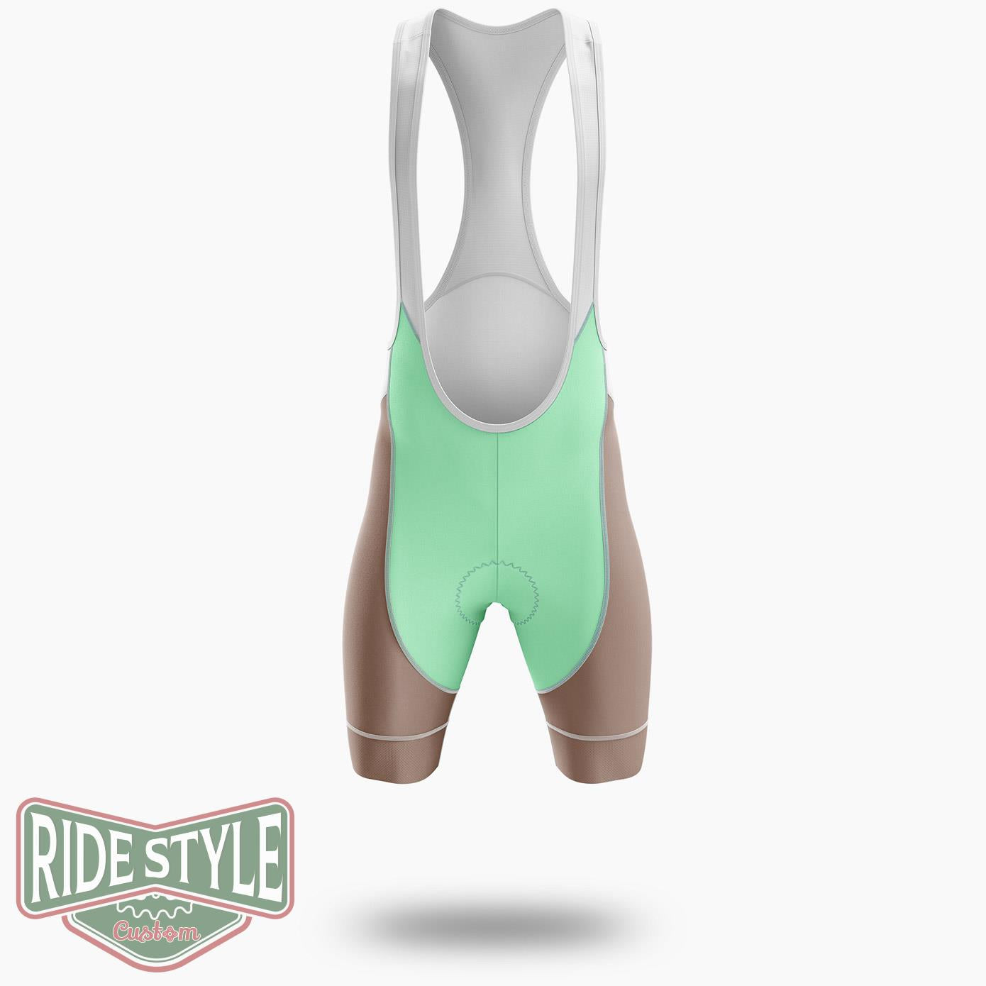 Funny Donut Halloween Lazy Costume Cycling Jersey Kit, Bicycle Clothing Summer New - Bib Shorts-White
