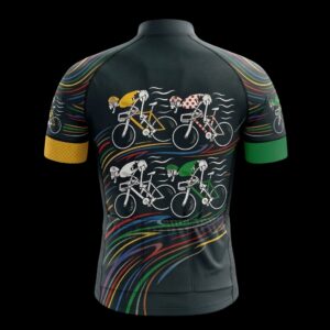 Grand Tour Cycling Jersey, Cycling Bicycle Shirt 1