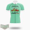 Grrinch I Did Not Trip The Floor Looked Sad Christmas Cycling Jersey Kit - Short Sleeve Cycling Jersey-White