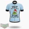Grinch I Woke Up Today And Spun The Yep Cycling Jersey Kit - Short Sleeve Cycling Jersey-White