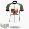 Grumpy Old Vet I Do What I Want Cycling Jersey - Short Sleeve Cycling Jersey-White