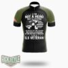 I Am Not A Hero Not A Legend I Am A US Veteran Cycling Jersey, Served As Guardians Veteran Shirt - Short Sleeve Cycling Jersey-White