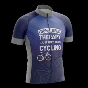 I Don't Need Therapy Just Need To Go Cycling Jersey, Cycling Bicycle Shirt, Cycling Bib Short 2