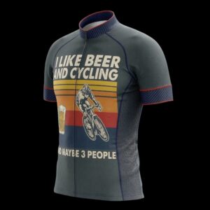 I Like Beer And Cycling Cycling Jersey, Cycling Bicycle Shirt 2