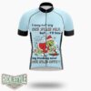 I May Not Crry Over Sille Milk Cycling Jersey Kit - Short Sleeve Cycling Jersey-White