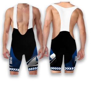 Idaho States Cycling Jersey, Maps Haftone Vintage Pattern Men Women Jersey Full Kit - Bib Shorts-White