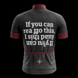 If You Can Read This I Fell Off My Bicycle Cycling Jersey, Cycling Bicycle Shirt 1