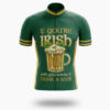 If You're Irish And You Know It, Drink A Beer, Irish Cycling Jersey Kit - Short Sleeve Cycling Jersey-White
