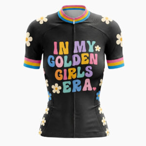 In My Golden Girls Era Women's Cycling Jersey - Short Sleeve Cycling Jersey-White