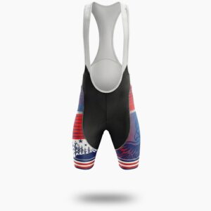 Iowa State Cycling Jersey, Men's Cycling Jersey - Bib Shorts-White