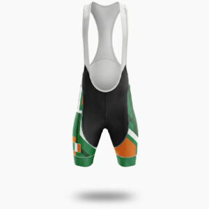 Ireland Cycling Jersey Short Sleeve Full Kit - Bib Shorts-White