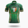 Ireland Flag, Ireland Luxury Cycling Jersey Full Kit - Short Sleeve Cycling Jersey-White