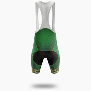 Ireland Flag, Ireland Luxury Cycling Jersey Full Kit - Bib Shorts-White