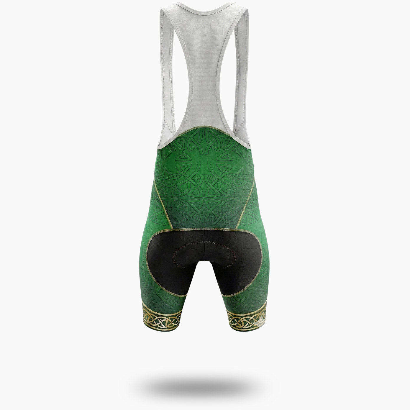 Ireland Flag, Ireland Luxury Cycling Jersey Full Kit - Bib Shorts-White