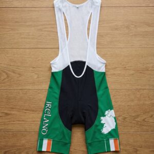 Ireland Map Cycling Jersey, Green Cycling Jersey Kit - Bib Short-Green