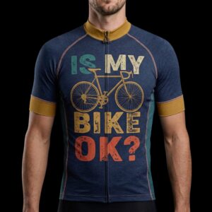 Is My Bike Ok Cycling Jersey, Cycling Bicycle Shirt, Bib Short 1