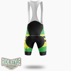 Jamaica Coconuts Cycling Jersey Outfit - Bib Shorts-White