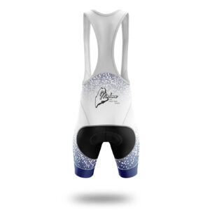 Maine Cycling Jersey, Map Bike Jersey and Bib Shorts - Bib Shorts-White