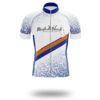 Marshall Islands Cycling Jersey, Marshall Islands Map Cycling Jersey and Bib Short Set - Short Sleeve Cycling Jersey-White