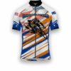 Marshall Islands States Cycling Jersey, USA Flag Men Women Jersey Full Kit - Short Sleeve Cycling Jersey-White